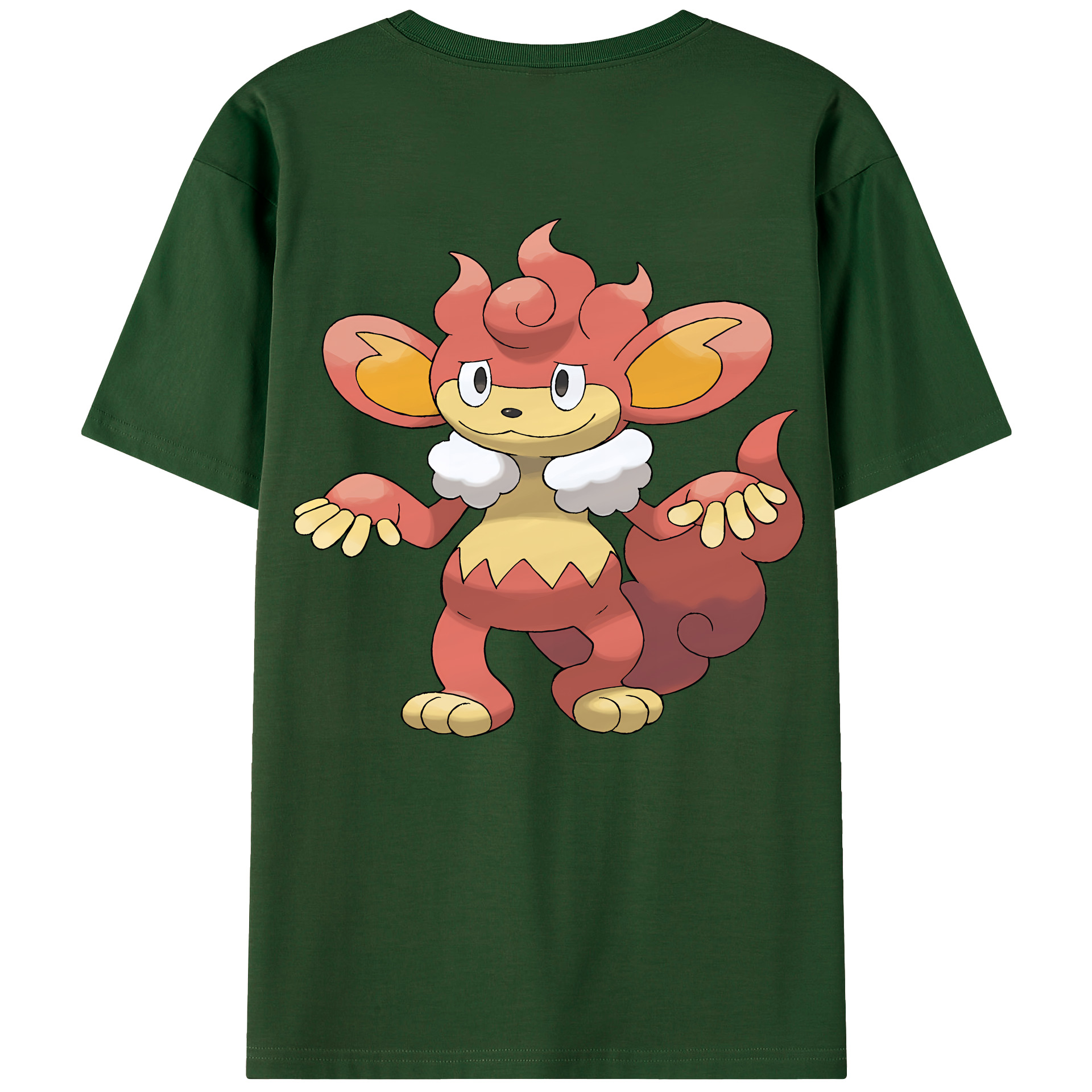 （画像用） ポケットモンスター Pokémon 綿100％半袖Tシャツ（背面プリント）